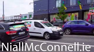 DONEGAL YOUNGSTERS CELEBRATE AFTER THEY HAD EARLIER EGGED PATRIOT VAN + GIVEN NIALL MCCONNELL WEDGIE