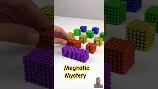 "Magnetic  Mystery" #satisfying #magnifying #popit#magneticballs #fidget #magnet #toys #lego #shorts