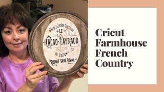 Farmhouse French Country Diy Using Your Cricut | #unitedtogether