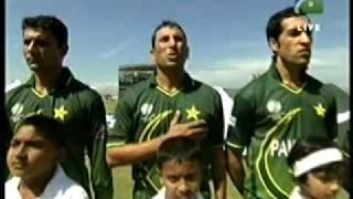 YouTube   Pakistan s First Appearance In World Cup 2011 national anthem