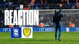 REACTION | Chris Davies | Birmingham City 2-0 Burton Albion