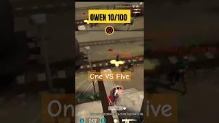 TACTICOOL | Owen UNSTOPPABLE Killer | He got 4 down of 5 #gaming #tacticool #logan #games #owen