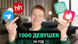 Как я смог познакомиться с 1000 девушек за год?