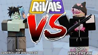 1V1ING THE BEST CONTROLLER PLAYER... (Roblox Rivals)