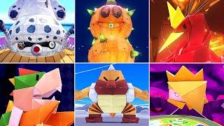 Paper Mario: The Origami King - All Bosses