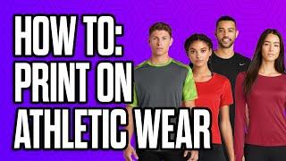 How To Print On Athletic & Performance Wear | Heat Printing 100% Polyester