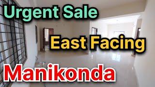 40 Lakhs, East Facing 2Bhk Flat For Sale | 40 Sq.Yds UDS | Manikonda | Near Golden Temple #hyderabad