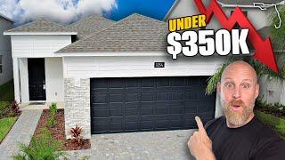  New Florida Home Under $350k with Low HOA and NO CDD // Landsea Homes Azalea tour