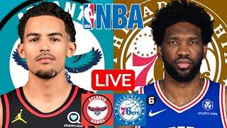 LIVE: ATLANTA HAWKS vs PHILADELPHIA 76ERS | NBA | PLAY BY PLAY | SCOREBOARD