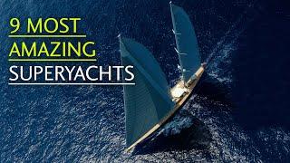 9 of the most amazing modern sailing superyachts