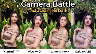 Xiaomi 14T vs vivo V40 vs realme 13 Pro+ vs Samsung A55 !!