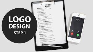 Logo Design Step 1 of 3 | BRIEF | Graphic Design Stories
