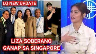 #lizquen New Update, Liza Soberano in Singapore as a Speaker, Enrique Gil in Greenhills. Alamin