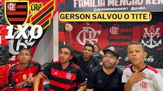 GERSON SALVOU O TITE- REACT - FLAMENGO 1X0 ATHLETICO-PR- BRASILEIRÃO 2024