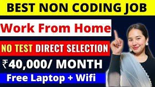 Best Non Coding Jobs with High Salary | Work from Home 2024 | Jobs without coding skills | Apply Now