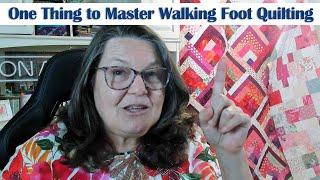 Master Walking Foot Quilting Techniques (Even If You're A Beginner!)