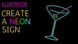 Make a Neon Sign in Illustrator