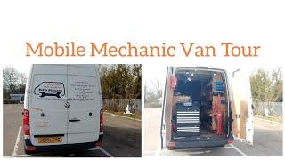 Mobile Mechanic Van Setup Tour - O'Rileys Autos