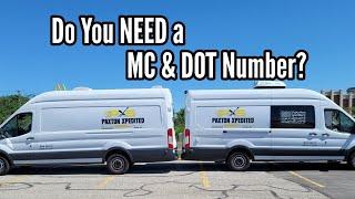 Do you need your own DOT and MC number to do EXPEDITING