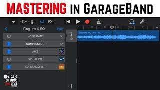 How to master in GarageBand iOS (iPhone/iPad)