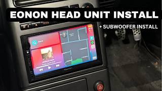 INSANE Sound System Upgrade For My G35! | Installing Eonon X3 with Wireless CarPlay & Android Auto