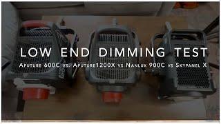 The truth about Aputure's 1200x “low end dimming ability”