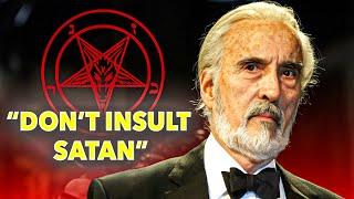 The Late Christopher Lee's DISTURBING Response On Occultism Is SHOCKING.