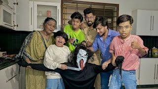 Finally Habshi Bhoot ko pkr leya  || Sb ny mil k bhoot ko bht mara || Horror Movie in our new House