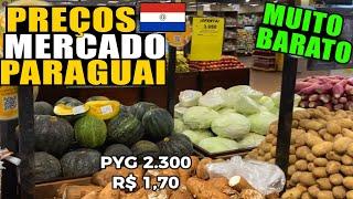 PREÇOS DO MERCADO NO PARAGUAI | ESTÁ MUITO BARATO? VEJA CUSTO DE VIDA E COMPRAS ALIMENTOS E PRODUTOS