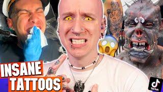 He Tattooed His TEETH & EYES | New Tattoo TikTok Fails 11 | Roly