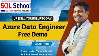 Azure Data Engineer Free Demo from #sqlschool #azuredataengineer #freedemo