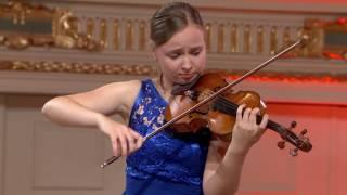 Eva Rabchewska (Ukraine) - Stage 1 - International H. Wieniawski Violin Competition STEREO