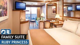 Ruby Princess | Family Suite | Full Walkthrough Tour & Review | 4K