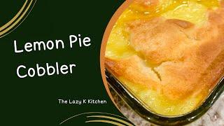 Lemon Pie Cobbler