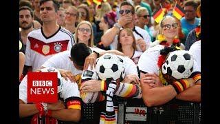 Fans react to Germany's World Cup exit - BBC News