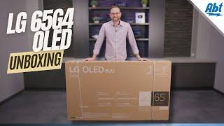 How To Unbox The 2024 LG G4 OLED And Install The Pedestal