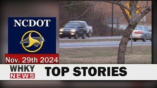 ARIANNA MACK CHATS WITH N.C.D.O.T.'S BRAD LAIL | WHKY News -- Top Stories: Friday, 11/29/2024