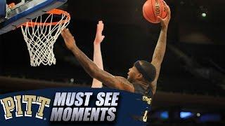 Pitt Basketball's Michael Young Dunks Over Defender | ACC Must See Moment