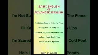 BASIC ENGLISH VS ADVANCED ENGLISH!