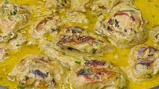 Afghani Chicken Gravy | Quick Afghani Chicken Recipe | अफगानी चिकन