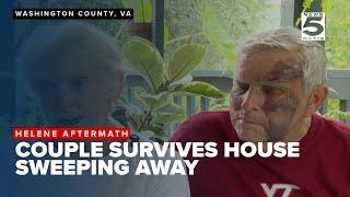 Washington County, Va. couple married for 57 years rescued after home swept away by flood