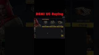 BGMI FREE UC BUYING FREE MAI UC MILA  RP GIVEAWAY BGMI SHORTS VIDEO #bgmi #bgmiindia #gaming