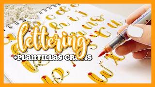 APRENDE LETTERING EN UN VIDEO  plantillas gratis + tips para empezar