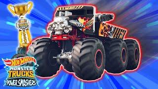 Bone Shaker's Wild Win at Champion's Cup! | Hot Wheels Monster Trucks