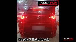 Mazda 3 Hatchback Valvetronic Exhaust System - Catback System Exhaust | Fastfun Exhaust BSD.