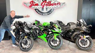 2023 Kawasaki ZX-4R, ZX-6R & ZX-10R Compared in detail - What's different in specs, tech and more!