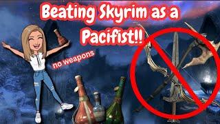 Can I beat Skyrim as a pacifist?