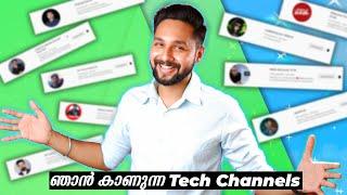 My Favorite Tech YouTubers in Malayalam!