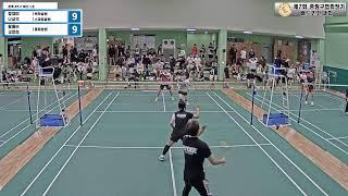 혼복 45 C 예선 1조| (백학클럽/스마일클럽) 정영미/나상석 vs (중화클럽) 황둘순/김양섭[제7회 중랑구 협회장기 배드민턴대회(신내)]