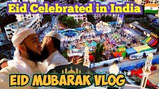 Eid Celebration Of Indian Culture | Eid 2024 | Mumbra Eid Celebration | Eid Vlog | Indian Muslim's |